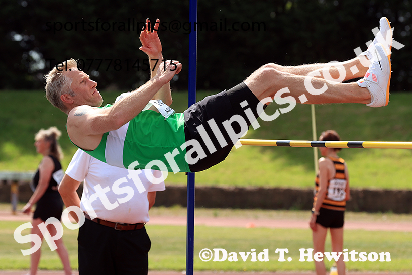 High jump, 2025 NEMAA Track and Field, Monkton. Photo: David T. Hewitson/Sports for All Pics